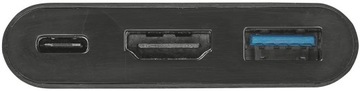 Adapter USB-C HDMI USB 3.0 Trust ładowanie MacBook