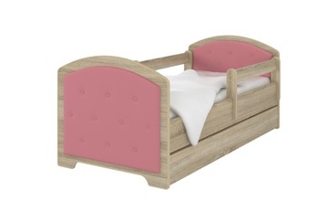 Łóżko dziecięce OSKAR BABY BOO 160X80 TAPICEROWANY