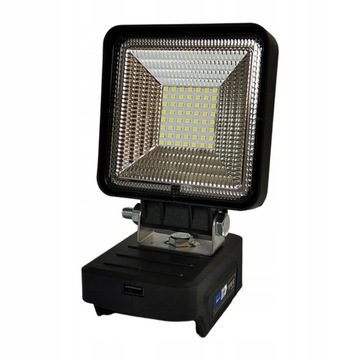 LED Naświetlacz Lampa 18V 50W dla Makita Bateria