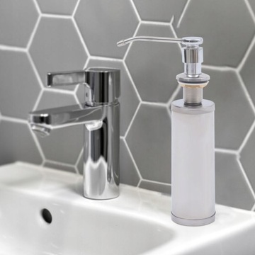 Дозатор мыла для бутылок из нержавеющей стали.