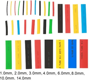НАБОР ТЕРМОУСАДОЧНЫХ ТРУБ 328 ШТ.