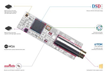 iFi GO link Портативный балансный ЦАП USB-усилитель для наушников