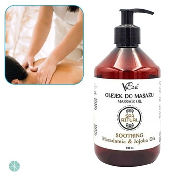 МАСЛО МАКАДАМИИ ДЛЯ МАССАЖА И МАСЛО ЖОЖОБА VCEE NATURAL 500 МЛ