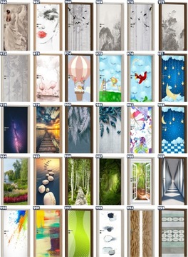 ДВЕРНАЯ НАКЛЕЙКА Мебель Фотообои Шпон