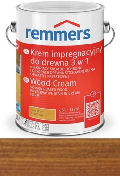 Remmers impregnat,lazura drewna krem Orzech