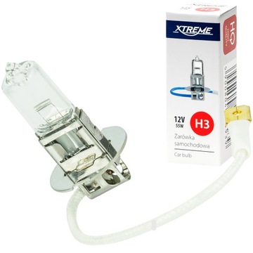 Żarówka samochodowa XTREME halogenowa H3 12V 55W