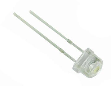 DIODA LED STRAW 4,8mm BIAŁA ZIMNA 11lm 20szt.