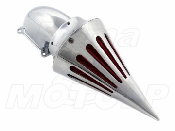 КОНИЧЕСКИЙ ВОЗДУШНЫЙ ФИЛЬТР ХРОМ МЕТАЛЛ KAWASAKI VN 2000 VULCAN / CLASSIC