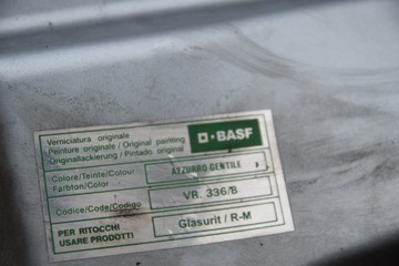 FIAT BRAVO 2 KAPOTA KRYT MOTORU 336/B