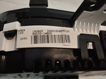 KIA RIO 2016 PŘÍSTROJOVÁ DESKA TACHOMETR BUDÍKY