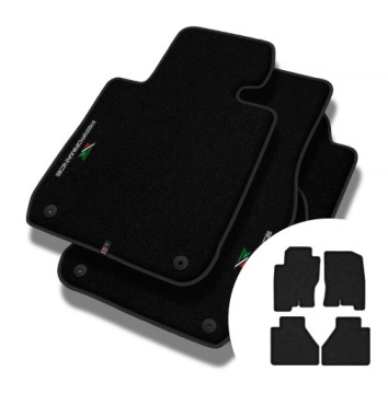 Velurové koberce Performance Premium pro Nissan Navara III 2005-2007