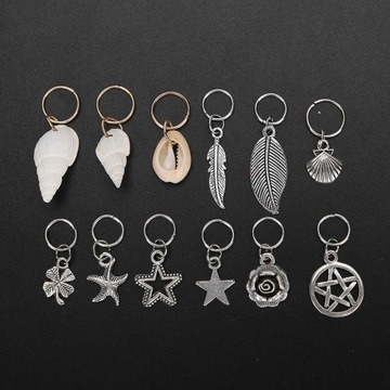 70шт. Кольца для косичек для волос дреды