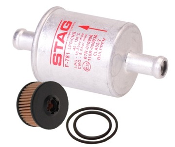 Filtr lpg AC STAG F-781 Bulpren + Valtek z oringami