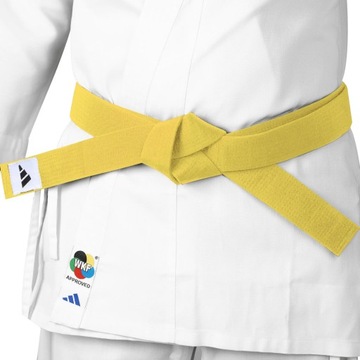 KIMONO KARATEGA ADIDAS DLA DZIECI REGULACJA DŁUGOŚCI 150-160 CM + BIAŁY PAS