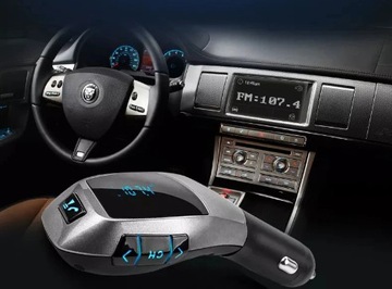 АУДИОПЕРЕДАТЧИК BLUETOOTH MP3 BT SD TF БЫСТРОЕ ЗАРЯДНОЕ УСТРОЙСТВО USB FM РАДИО