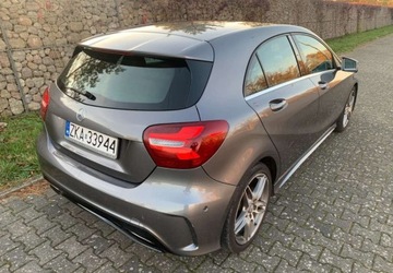 Mercedes Klasa A W176 Hatchback 5d Facelifting 180 122KM 2016 Mercedes-Benz Klasa A Mercedes-Benz Klasa A 180 7G-DCT AMG Line 1.6 Benzyna, zdjęcie 1