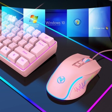 MYSZKA GAMINGOWA MYSZ DLA GRACZY RGB LED 3600 DPI