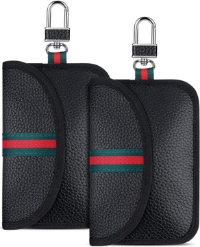 KLATKA ETUI NA KLUCZYK KEYLESS SKÓRZANE RFID