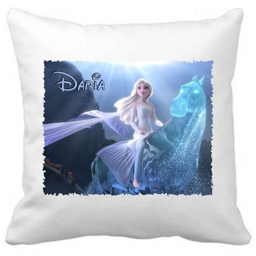 Poduszka + imię Frozen 2 Kraina Lodu 2 dla dziecka