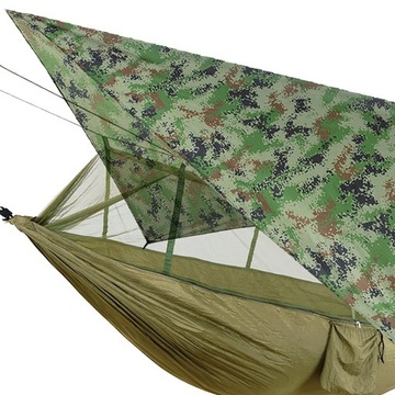 c/ Качели-гамак для кемпинга на открытом воздухе с защитой от комаров