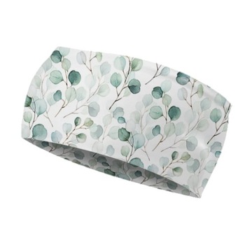 OPASKA NA GŁOWĘ - Akwarelowe listki