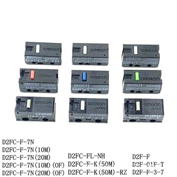 2xMicro Switch Микропереключатели для мышей D2FC FK(50M), 2 шт.