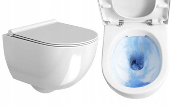 ПОДВЕСНОЙ УНИТАЗ CARTER БЕЛЫЙ SLIM БЕЗ ОБОДКИ