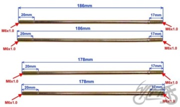 ШТИФТ ЦИЛИНДРА ДЛЯ SYM ORBIT 4T KPL 4 ШТ.