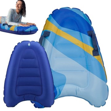 DMUCHANY DESKA SURFINGOWA PRZENOŚNA BODYBOARD PLAŻA Z UCHWYT DLA DZIECI