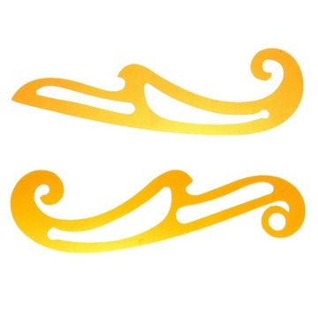 Szablon do pikowania Curve Linijka 2 szt