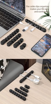 Набор кабельных органайзеров, зажимов, держателей кабельных стяжек, 139 шт.