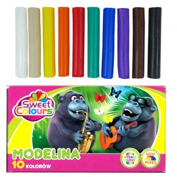 ZESTAW MODELIN MODELINA 10 KOLORÓW
