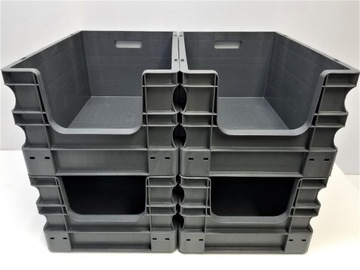 Пластиковый ящик для хранения контейнерной полки