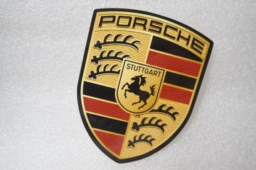 НАКЛЕЙКА С ЛОГОТИПОМ PORSCHE НАКЛЕЙКА 7,5 x 9,6 см
