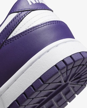 Nike Buty sportowe Dunk Low Retro Court Purple r. 44 sneakersy DD1391-104