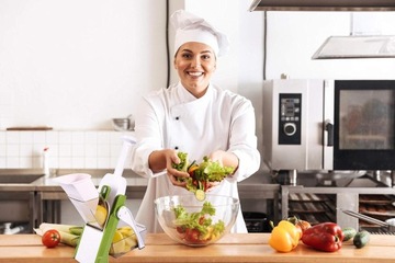 Овощерезка Нарезка Жульен Полосы Нарезка кубиками зеленый