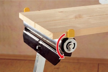 WOLFCRAFT 6119973 ПОДДЕРЖКА С РОЛИКОМ