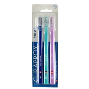Curaprox 1560 Soft Trio 1 opakowanie Szczoteczka do zębów