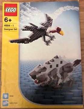 Instrukcja Lego Designer set 4884-1