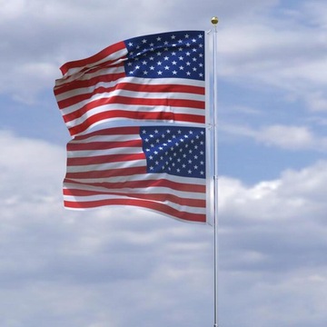 oshhni Поворотные карабины с 4 флажками, топпер 3 дюйма, золото