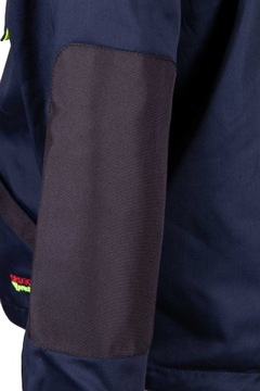 Рубашка рабочая, куртка защитная слесарная, темно-синяя.