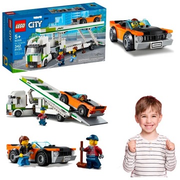 LEGO CITY LAWETA SAMOCHODOWA AUTOLAWETA CIĘŻARÓWKA