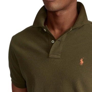 -60% POLO RALPH LAUREN KOSZULKA POLO CUSTOM SLIM MESH XS