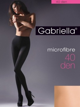 RAJSTOPY KRYJĄCE GABRIELLA MICROFIBRE 40 NEUTRO 2