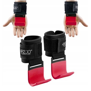 2 КРЮКА ДЛЯ СТАНОВОЙ ТЯМЫ ТРЕНИРОВОЧНЫЕ РУЧКИ ПОЯС ДЛЯ СТАНОВОЙ ТЯМЫ