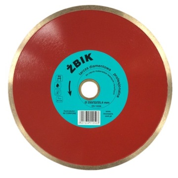 ŻBIK TARCZA DIAMENTOWA 250 / 25,4 MM