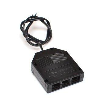 Rozdzielacz do LED mini amp jstm 3 pkt. czarny