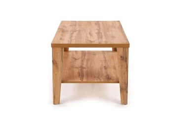 СТОЛ МДФ С ПОЛКОЙ, МАССИВ ДУБА ВОТАН