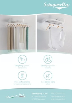 Настенная сушилка для белья Sciugarella SeeNERGY
