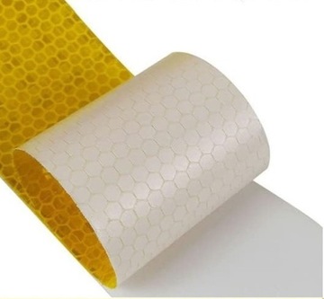 ЖЕЛТАЯ СОТОВАЯ СВЕТООТРАЖАЮЩАЯ ЛЕНТА ДОБАВЛЕНА В